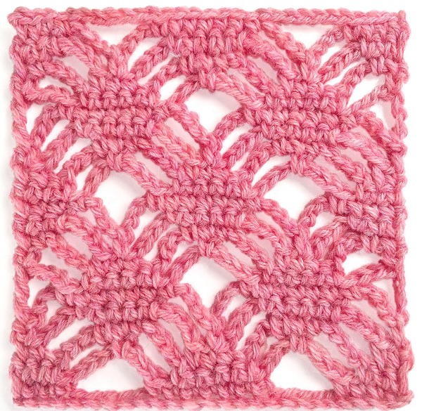 Spider Web Stitch Crochet Pattern