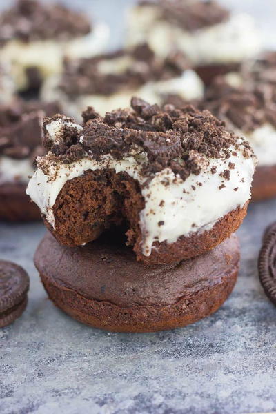 Baked Oreo Donuts