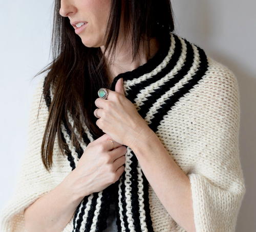 Classic Stripe Blanket Sweater