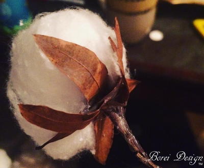 How To Make Realistic Fake "Raw Cotton" Branches