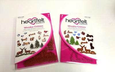 Heartfelt Creations Woodsy Critters Die Cuts and Stamps Review