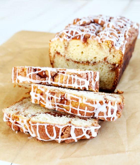 Cinnamon Swirl Gluten Free Quick Bread