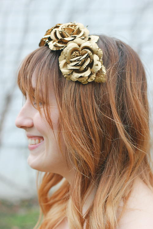 Floral Easter DIY Headbands