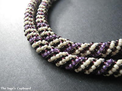 Jewelry Making Tutorials Beadweaving Bracelets Bead Patterns Leaning #122 Simple Bead Patterns Flat Russian Spiral Stitch