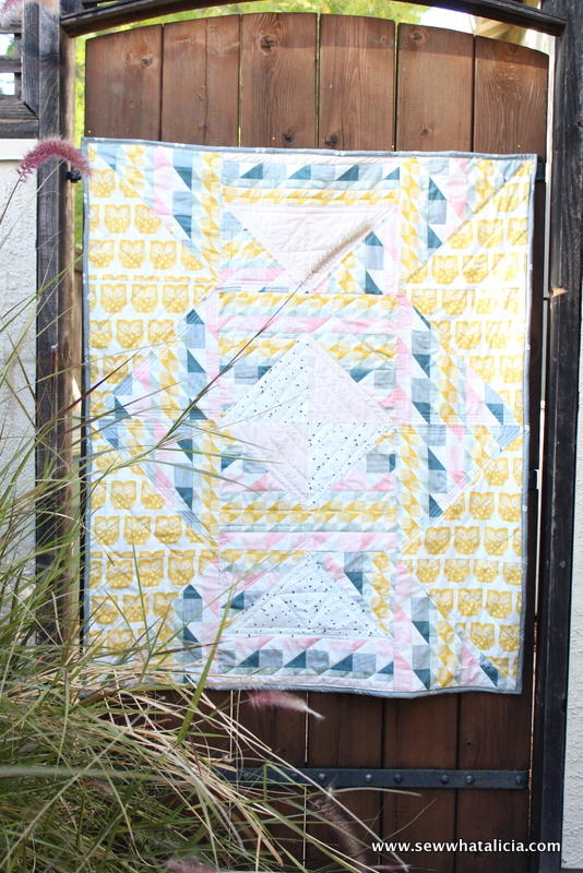 Scandinavian Heartland HST Quilt Pattern