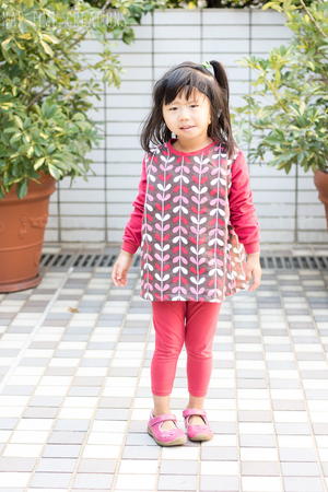 Girls' Gathered Tunic Dress Pattern