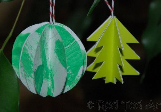 Colorful Christmas Baubles