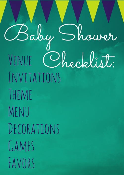 Baby Shower Checklist