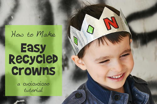 DIY Recycled Crowns