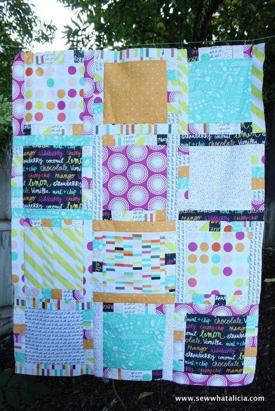 Flavor of Summer Quilt Tutorial