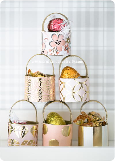 Easter Toilet Roll DIY Baskets