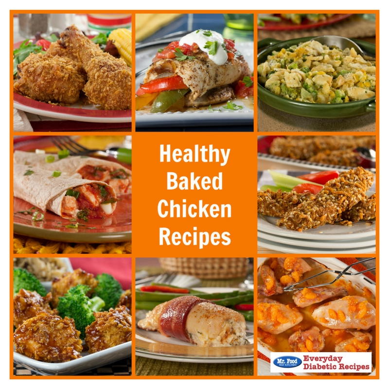 10 Healthy Baked Chicken Recipes | EverydayDiabeticRecipes.com