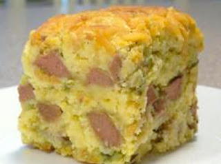 Kid's Corn Dog Casserole