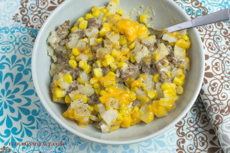 Slow Cooker Cowboy Casserole