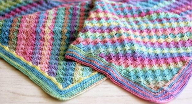 Quick Corner to Corner Crochet Baby Blanket ...