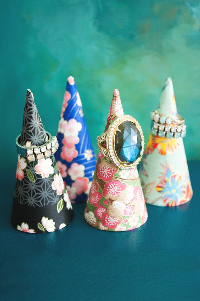 DIY Ring Cones AllFreeDIYWeddings