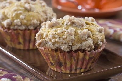 Pumpkin Streusel Muffins