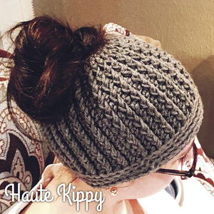 30 Messy Bun Hat Patterns Crochet Allfreecrochet Com