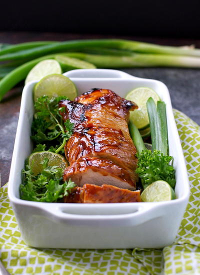 10-Minute Hoisin-Glazed Pork Loin