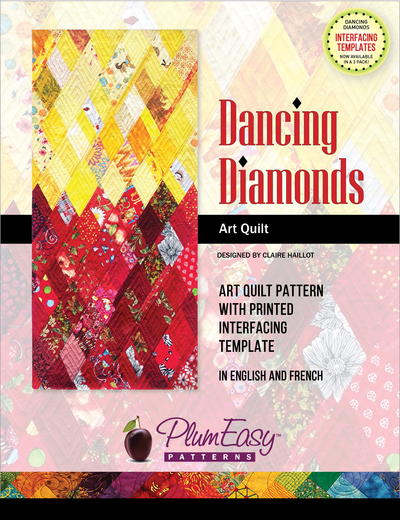 Dancing Diamonds Art Quilt Pattern Review