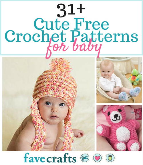 31+ Cute Free Crochet Patterns for Babies | FaveCrafts.com