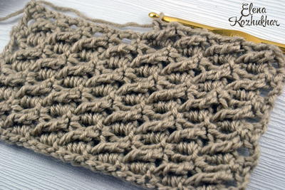 Rainfall Crochet Stitch