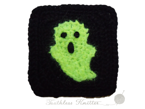 Granny Squares with Ghost