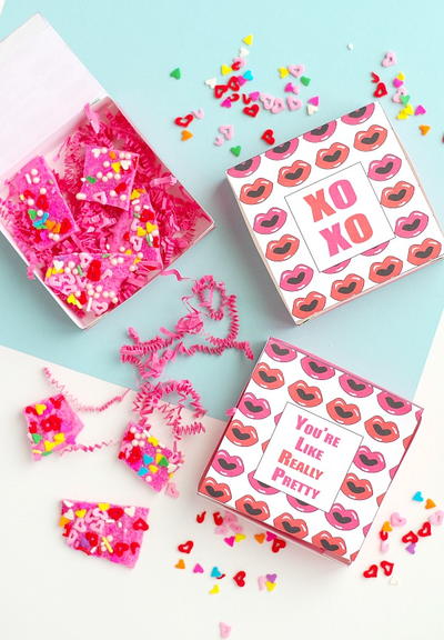 Printable Valentine's Day Gift Boxes