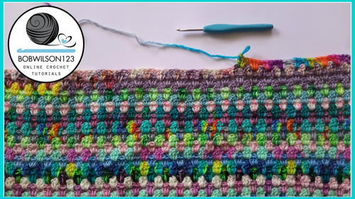 Crochet Scraptastic Granny Blanket