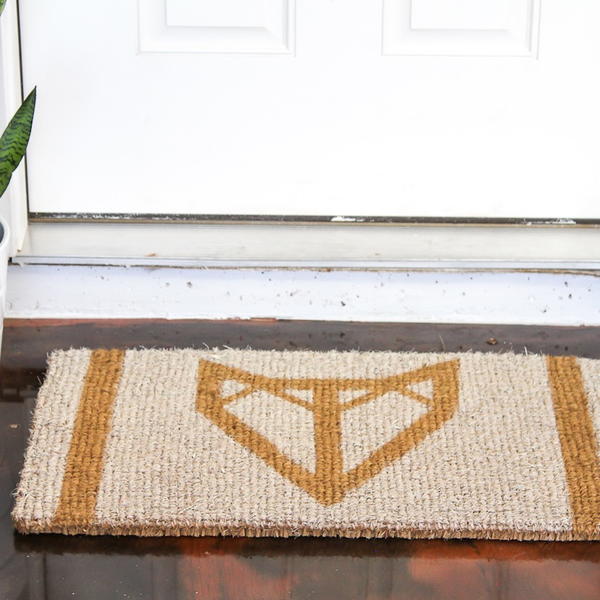 DIY Fox Doormat 