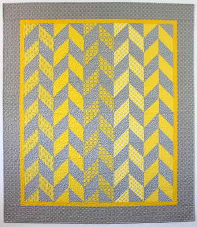 Modern Herringbone Quilt Pattern