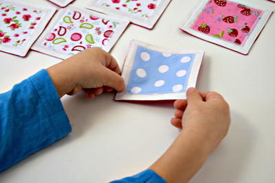 Fabric Memory Game Tutorial and Template