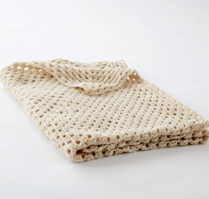 Classic Granny Square Throw | AllFreeCrochetAfghanPatterns.com