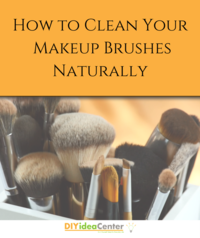 How to Clean Your Makeup Brushes Naturally
