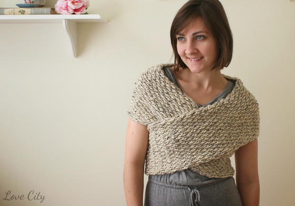 Wrap It Up Crochet Sweater