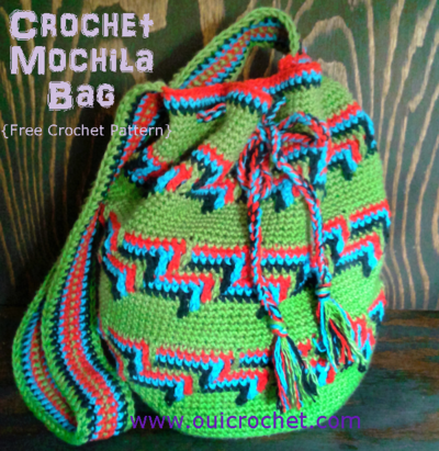 Wayuu bag 2025 free crochet pattern