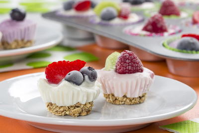 Fruity Frozen Yogurt Bites