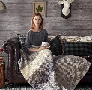 Cabin Comforts Knit Blanket
