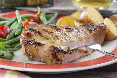 Beer-Brined Pork Chops