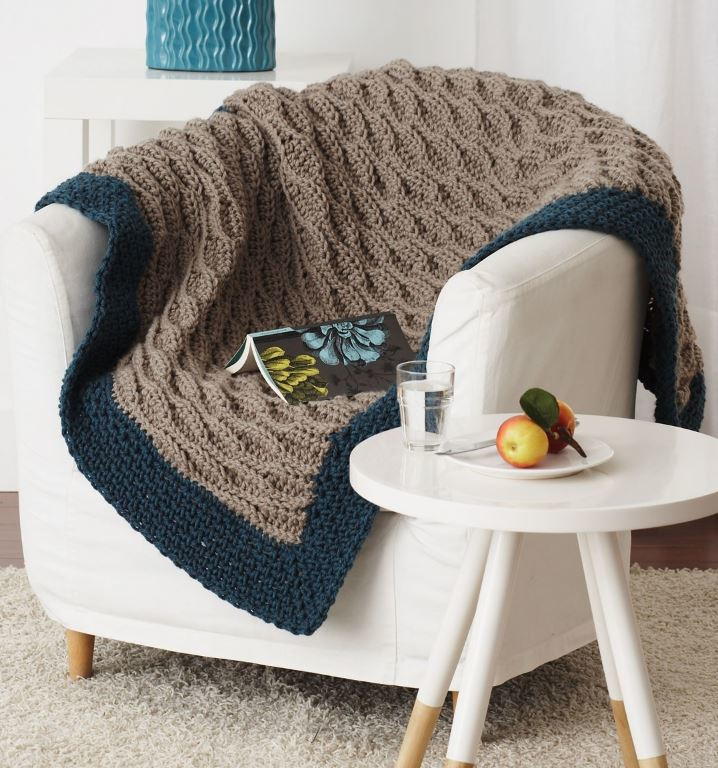 AllFreeCrochetAfghanPatterns - Baby Soft Boucle yarn is used to make this  super soft blanket. It only takes 7 hours to work up! Great for that  last-minute drive-by baby shower!