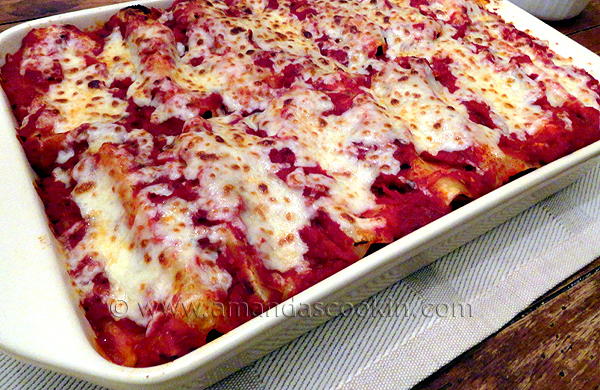 Loaded Lasagna RollUps AllFreeCasseroleRecipes.com Loaded Lasagna RollUps AllFreeCasseroleRecipes.com