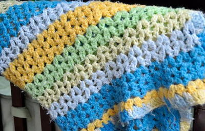 Summer Sky Baby Blanket