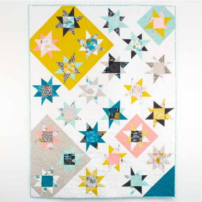 Bewitching Star Bright Quilt Pattern