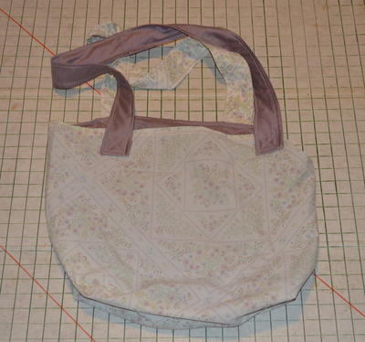 Quick and Easy Library Tote from Vintage Pillowcases