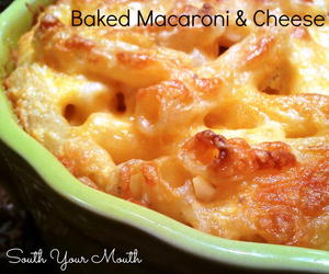 Sinfully Sinful Baked Macaroni and Cheese