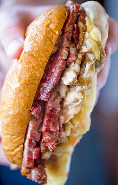 Slow Cooker Reuben Sandwiches