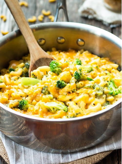 One Pot Mac n Cheese with Broccoli