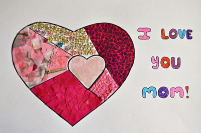 I Love You Mother's Day Collage