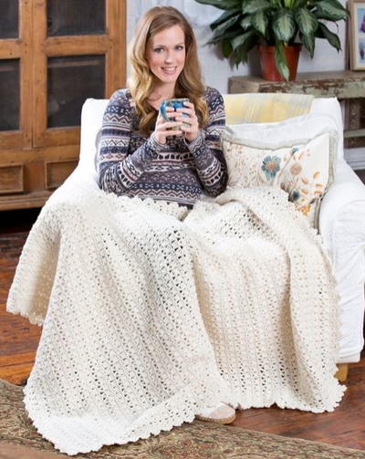 Snow Bunny Crochet Blanket Pattern