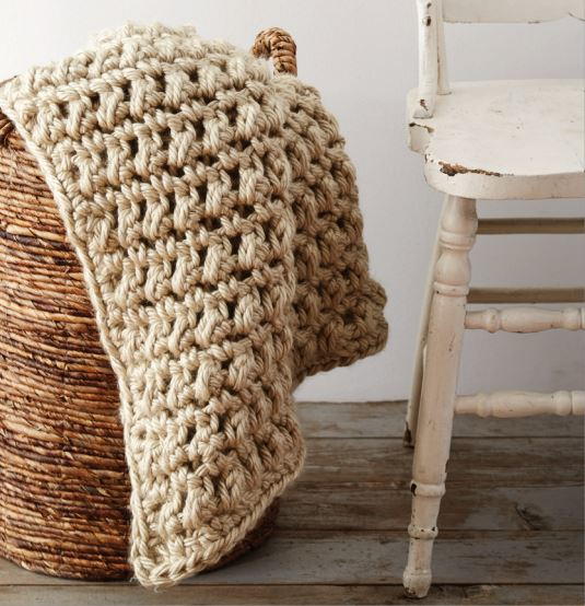Easy Going Crochet Blanket
